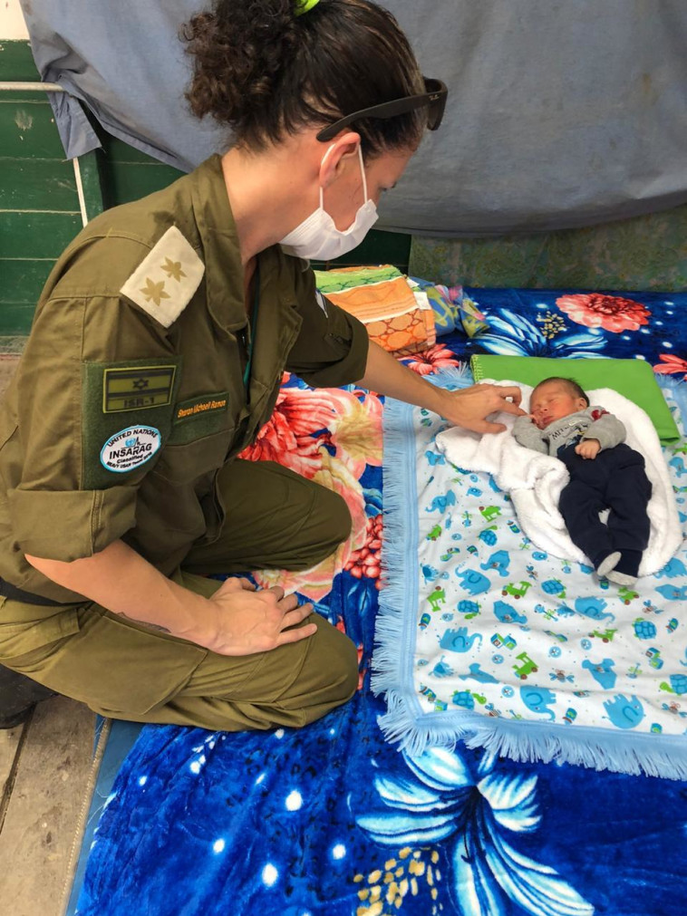 סיוע של חיילי פיקוד העורף בהונדורס