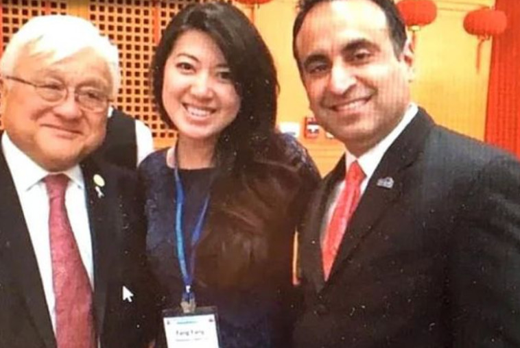 כריסטין פאנג, החשודה כמרגלת סינית יחד עם בכירים אמריקאיים