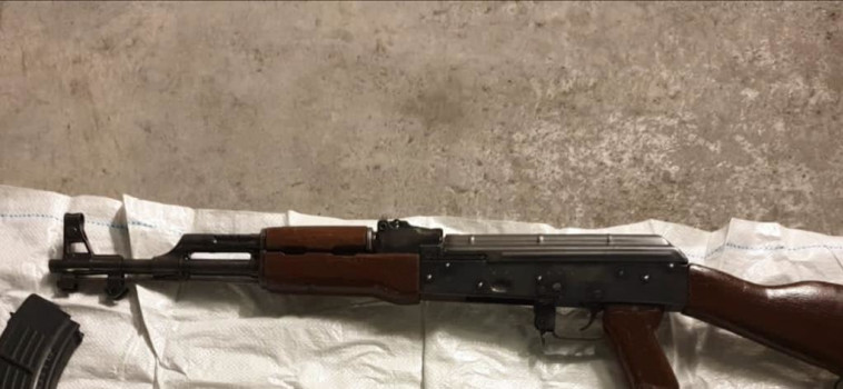הנשק שנתפס ברכב