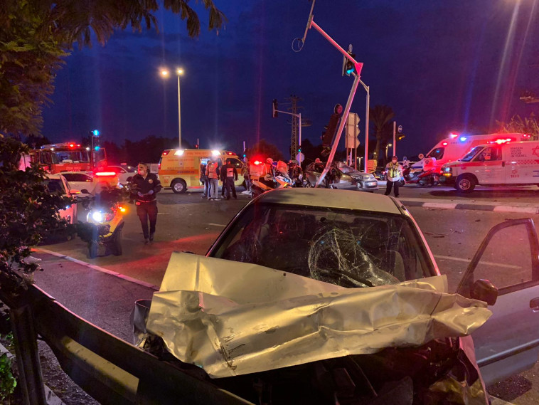 תאונת הדרכים בצומת בית דגן