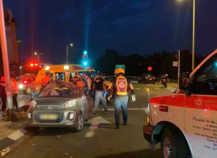 תאונת הדרכים בצומת בית דגן