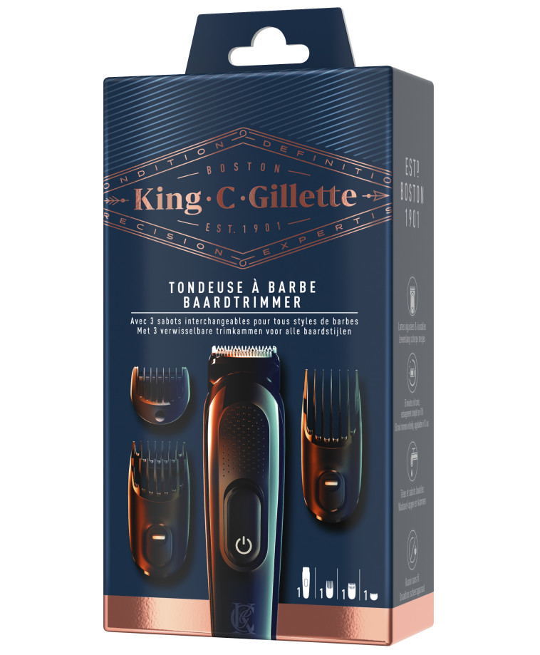 מעצב זקן מסדרת King C. Gillette, ג'ילט (צילום: יח''צ)