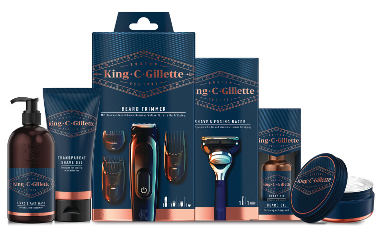 סדרת מוצרים לעיצוב וטיפוח הזקן King C. Gillette, ג'ילט (צילום: יח''צ)