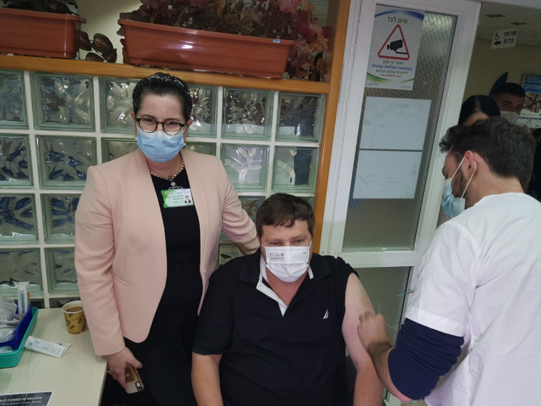 רמי גרינברג (מימין) וד''ר יעל רייכנברג