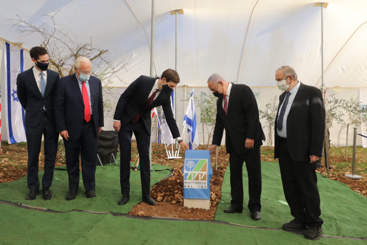 Prime Minister Netanyahu and Jared Kushner (Photo: Mark Israel Salem)