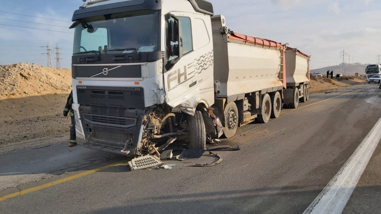 תאונת הדרכים סמוך לדימונה