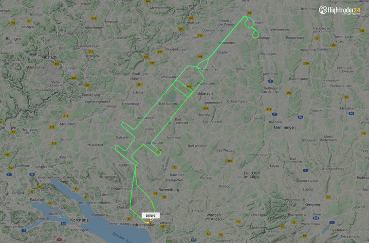 שרטוט של מזרק החיסונים שצויר בשמי גרמניה