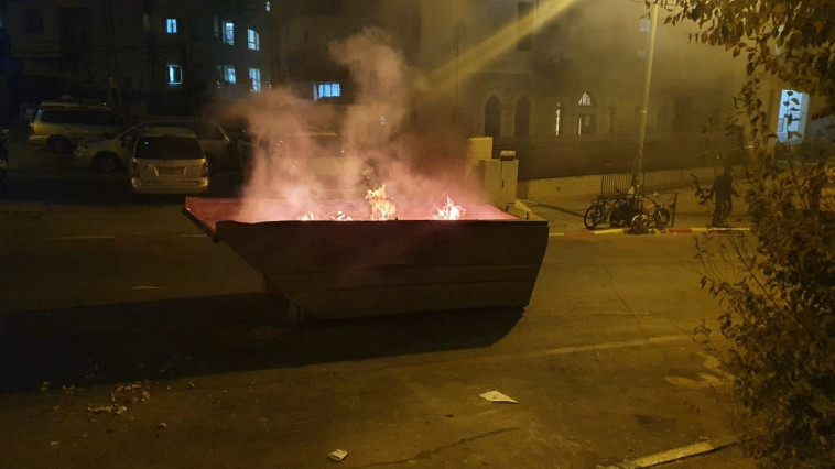 מתוך מחאת מפגיני הימין על מותו של אהוביה סנדק