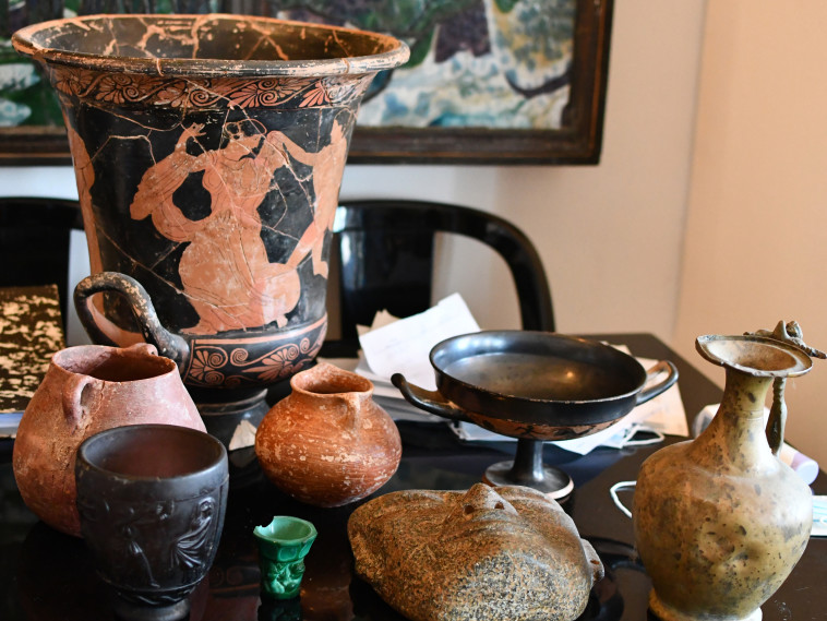 העתיקות שנתפסו