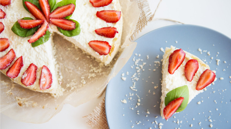 עוגת גבינה קלה של חלי ממן