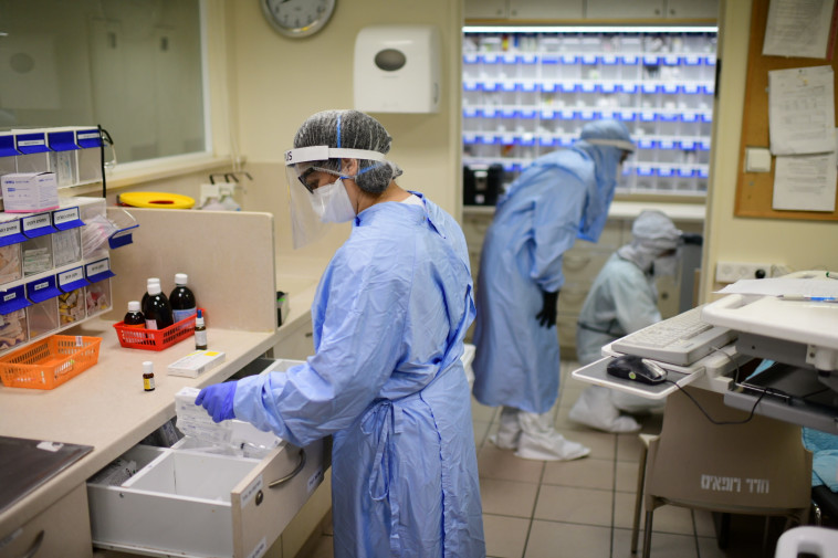 מחלקת קורונה בבית חולים