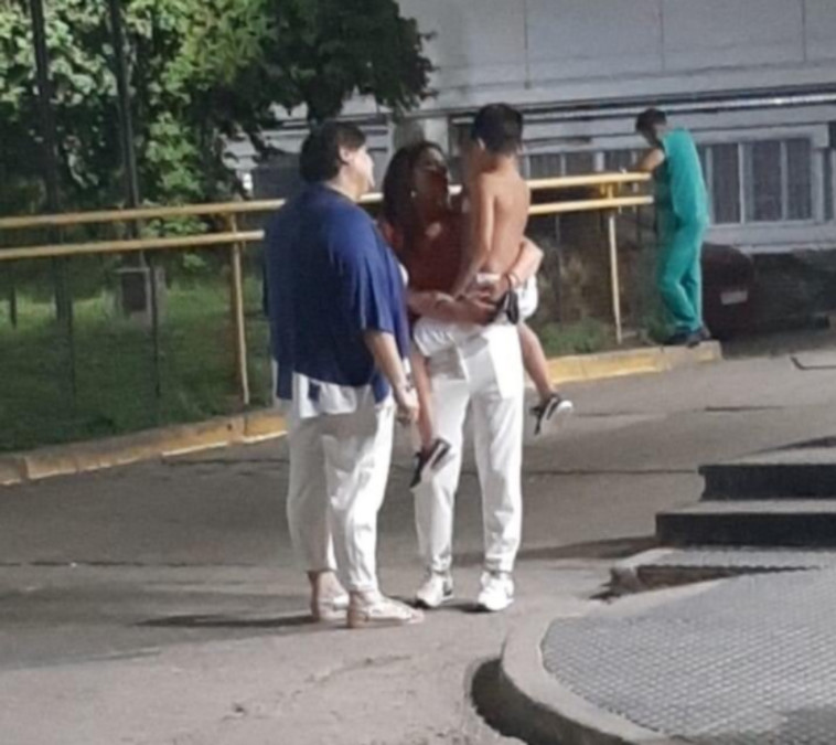 רגעים ספורים לאחר הירי 