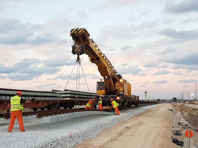 עבודות תשתית ברכבת ישראל