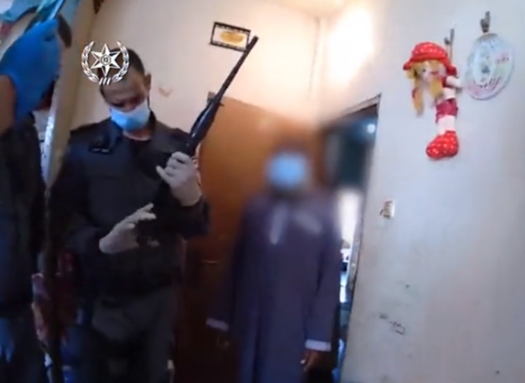 תפיסת נשק באחד מיישובי המגזר הערבי