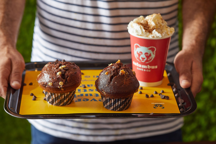 מאפינס וקפה של קולומבוס