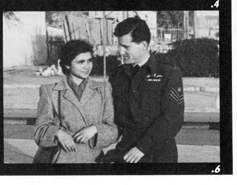 מודי אלון מפקד הטייסת הראשונה ומינה