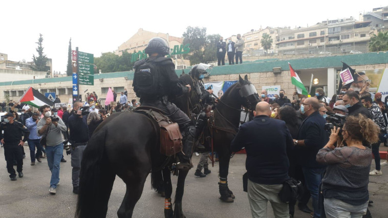 Demonstration in Nazareth against Netanyahu (Photo: None)