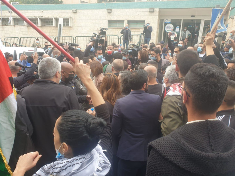 Demonstration in Nazareth against Netanyahu (Photo: None)