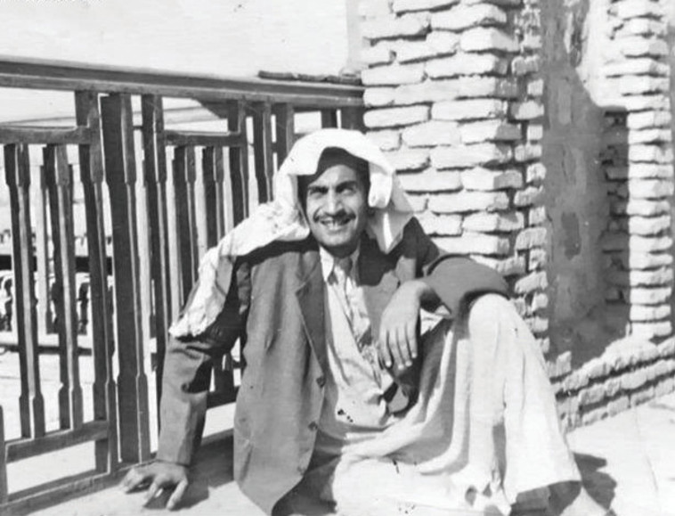 מרדכי בן-פורת במחתרת בעיראק (צילום: אלבום פרטי)