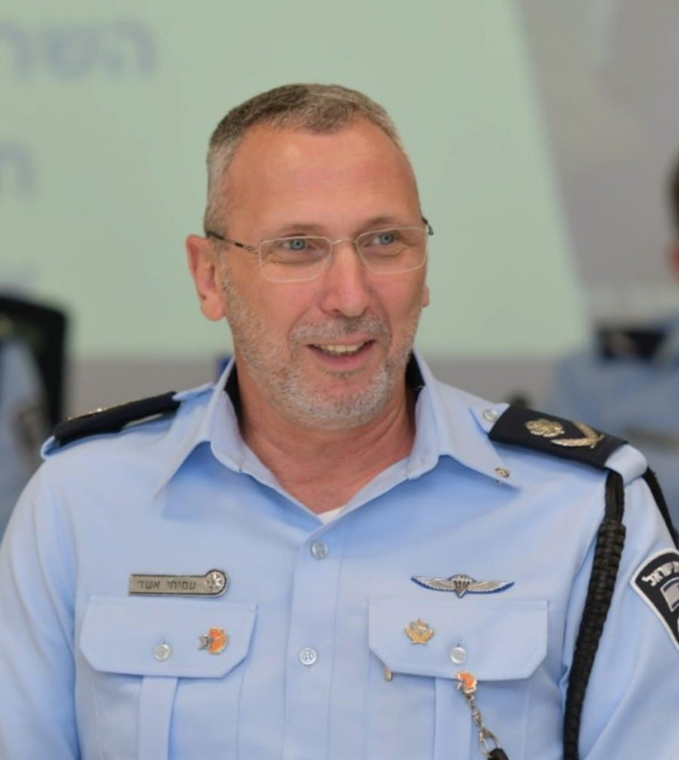 ניצב עמיחי אשד בן ה-54, ימונה למפקד מחוז תל אביב (צילום: דוברות המשטרה)