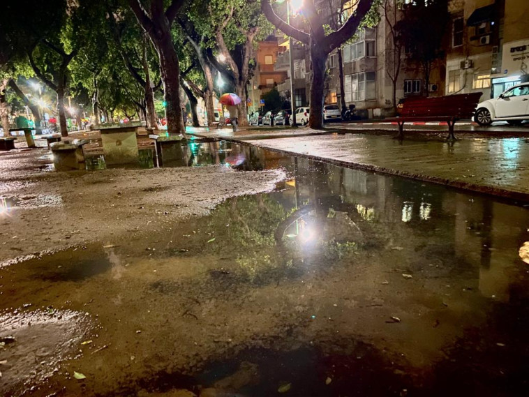 תל אביב בימי הגשם