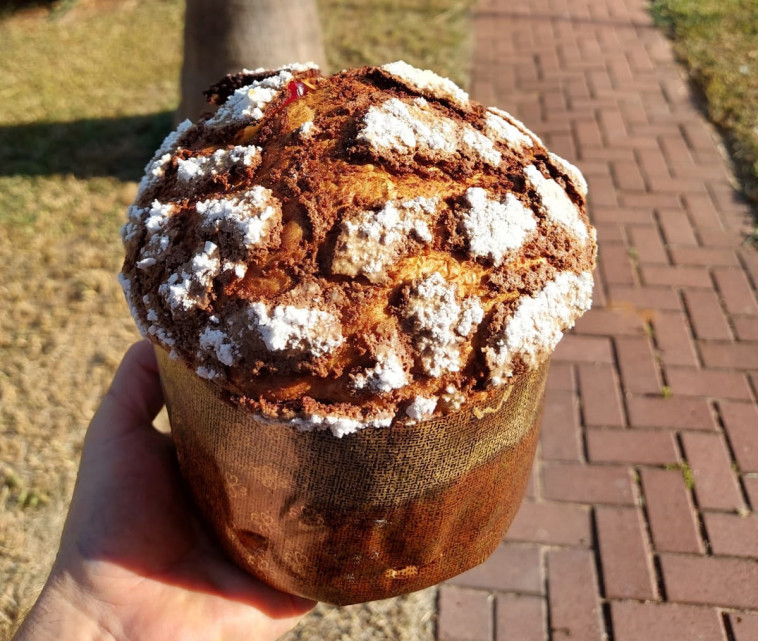 פנטונה אחרי צינון ואפייה