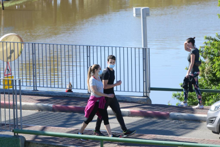 פעילות ספורטיבית בפארק גני יהושע בתל אביב