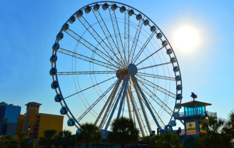 גלגל הענק בפארק מירטל ביץ' (צילום: Myrtle Beach SkyWheel)