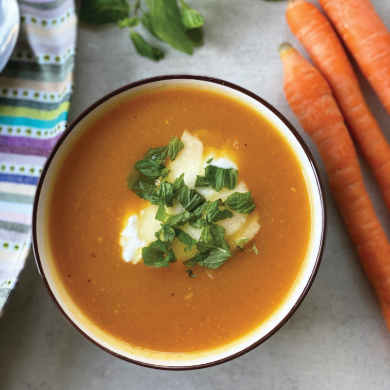 מרק גזר, שורש סלרי ותפוח