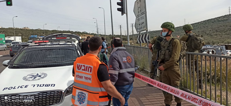 כוחות ההצלה בזירה