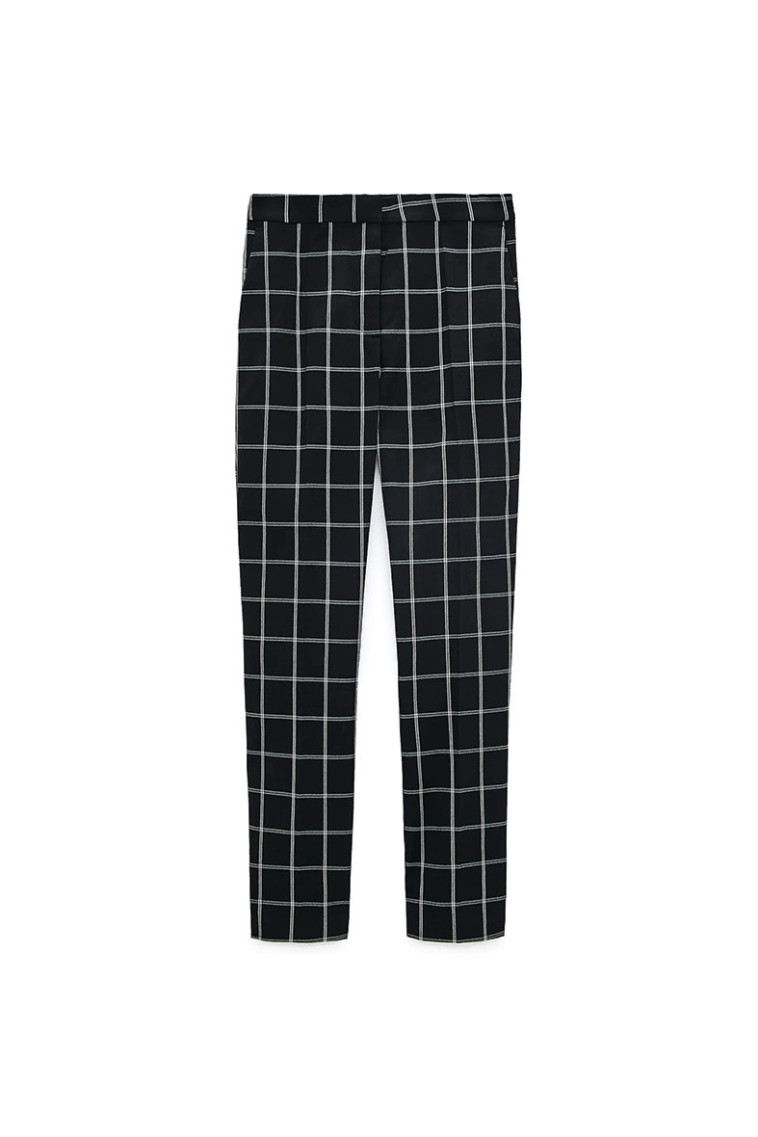 מכנס משובץ של זארה, 169.9 שקלים