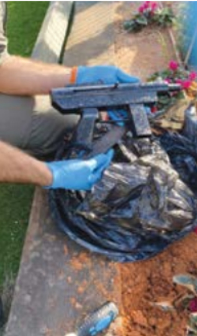 נשק שנתפס במסגרת פעילות אכיפה אינטנסיבית במחוז הצפוני