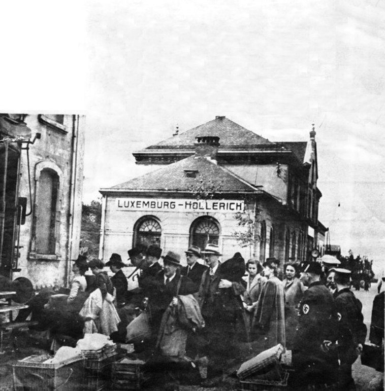 יהודי לוקסמבורג מגורשים בימי השואה