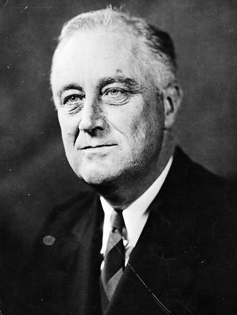 נשיא ארצות הברית לשעבר פרנקלין רוזוולט