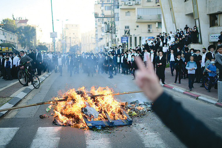 התפרעויות בבני ברק במהלך הקורונה