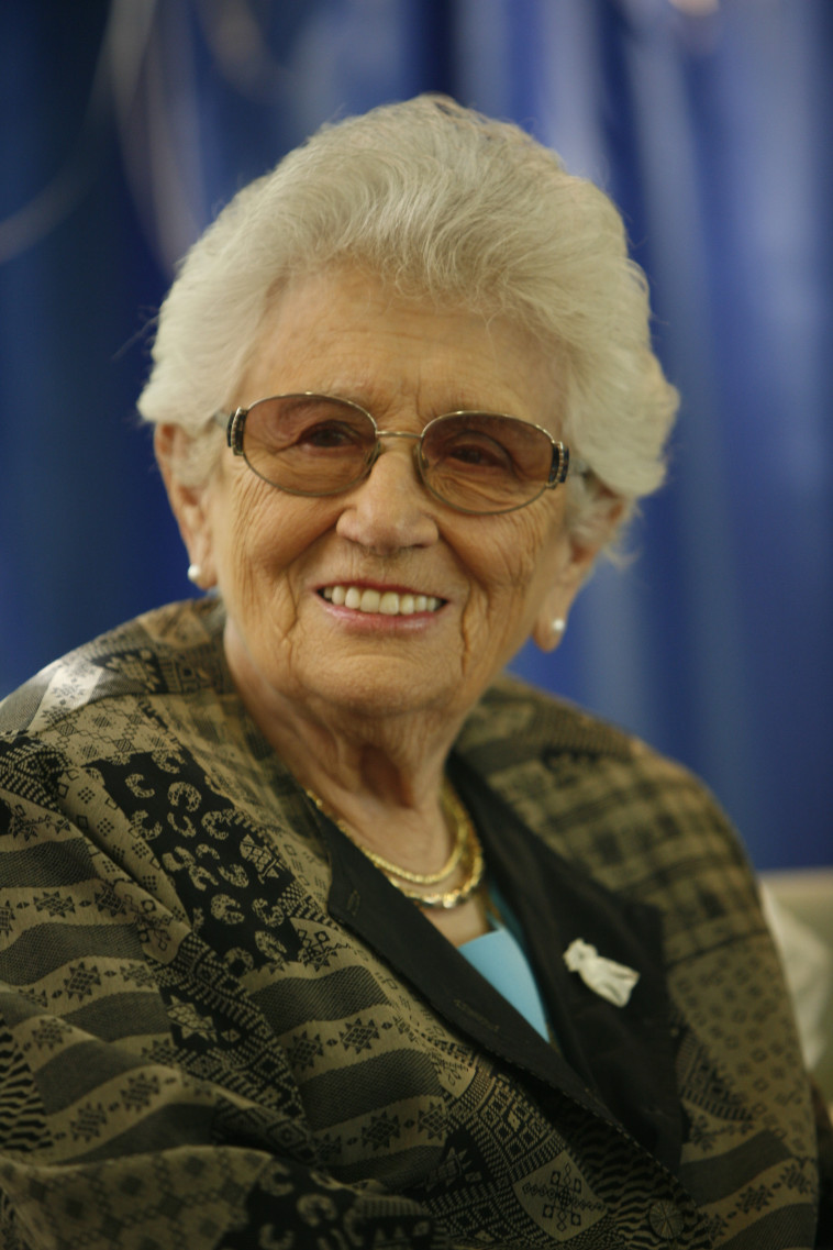 Ruth Dayan (Photo: Miriam Elster, Flash 90)
