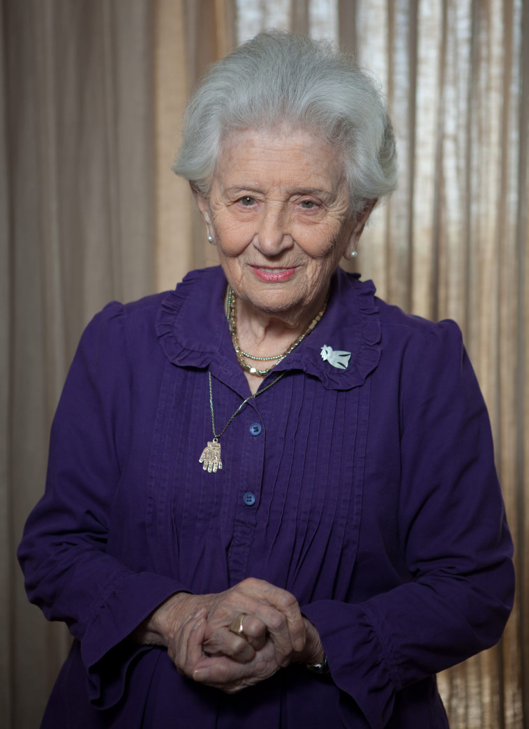 Ruth Dayan (Photo: Arik Sultan)