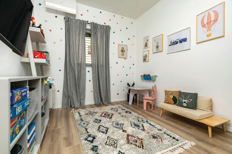 שטיח שאגי בסגנון מרוקאי