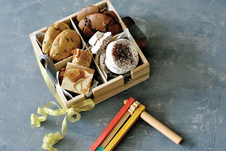 משלוח מנות של עוגיות ביתיות