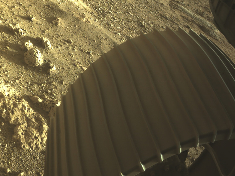 Mars from the Preservation lander camera (Photo: NASA / JPL-Caltech / Handout via REUTERS)