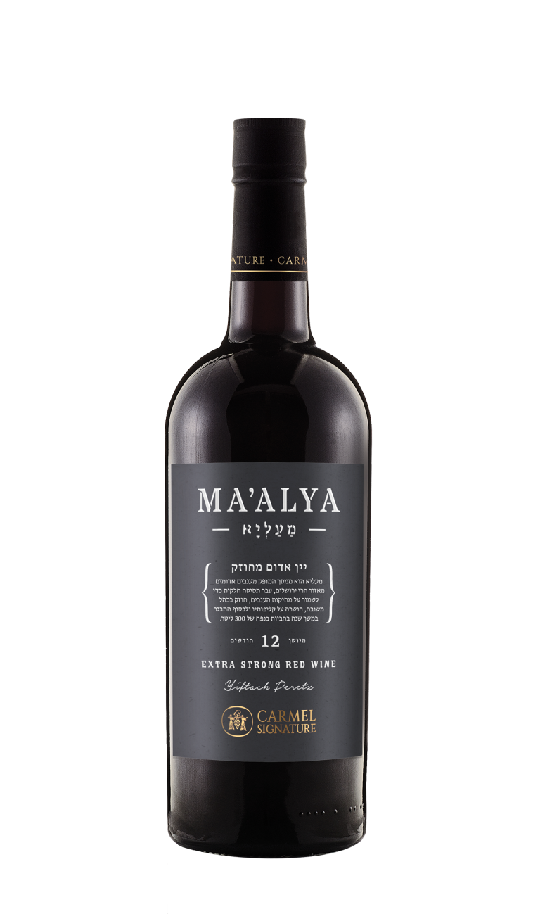 כרמל, סינגנצ'ר, מעליא. יין בסגנון פורט 