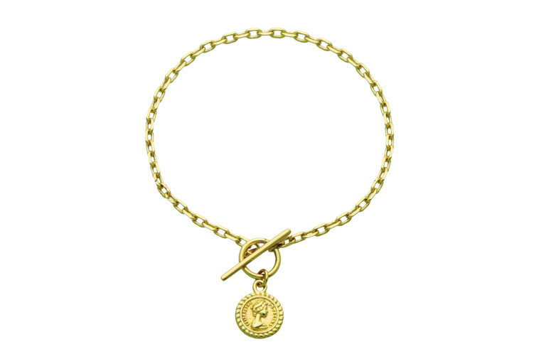 מגנוליה - צמיד מטבע זהב - 149 שקלים