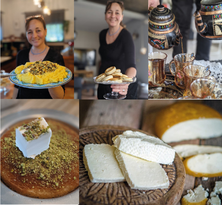 כפר כמא, חוויות אוכל