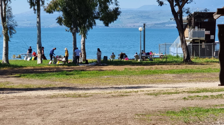 Ceylon Beach (Photo: Itzik Levy, Kinneret Cities Association)