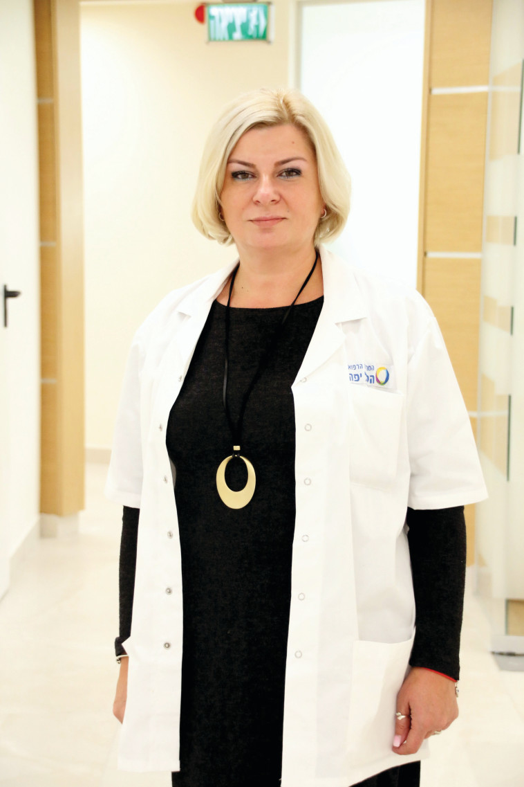 ד''ר טטיאנה מיכאילוב, מנהלת מחלקת קורונה בהלל יפה (צילום: המרכז הרפואי הלל יפה)