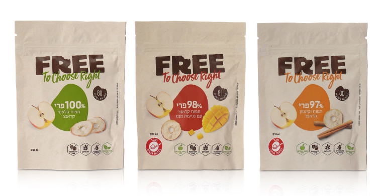 פירות מיובשים ללא סוכר