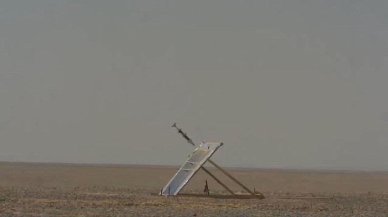 The IDF's new mortar bomb (Photo: IDF Spokesman)