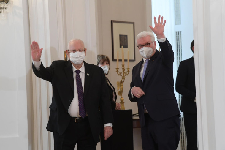 הנשיא ראובן ריבלין בביקור מדיני בברלין, עם נשיא גרמניה ד''ר פרנק וולטר שטיינמאייר