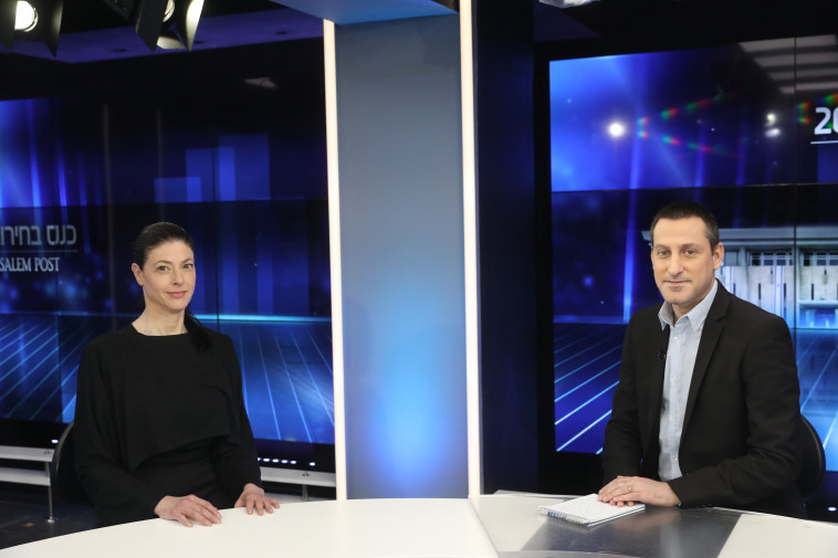 מרב מיכאלי וברק רביד בכנס מעריב