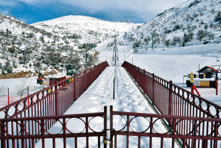 החרמון סגור בזמן הקורונה